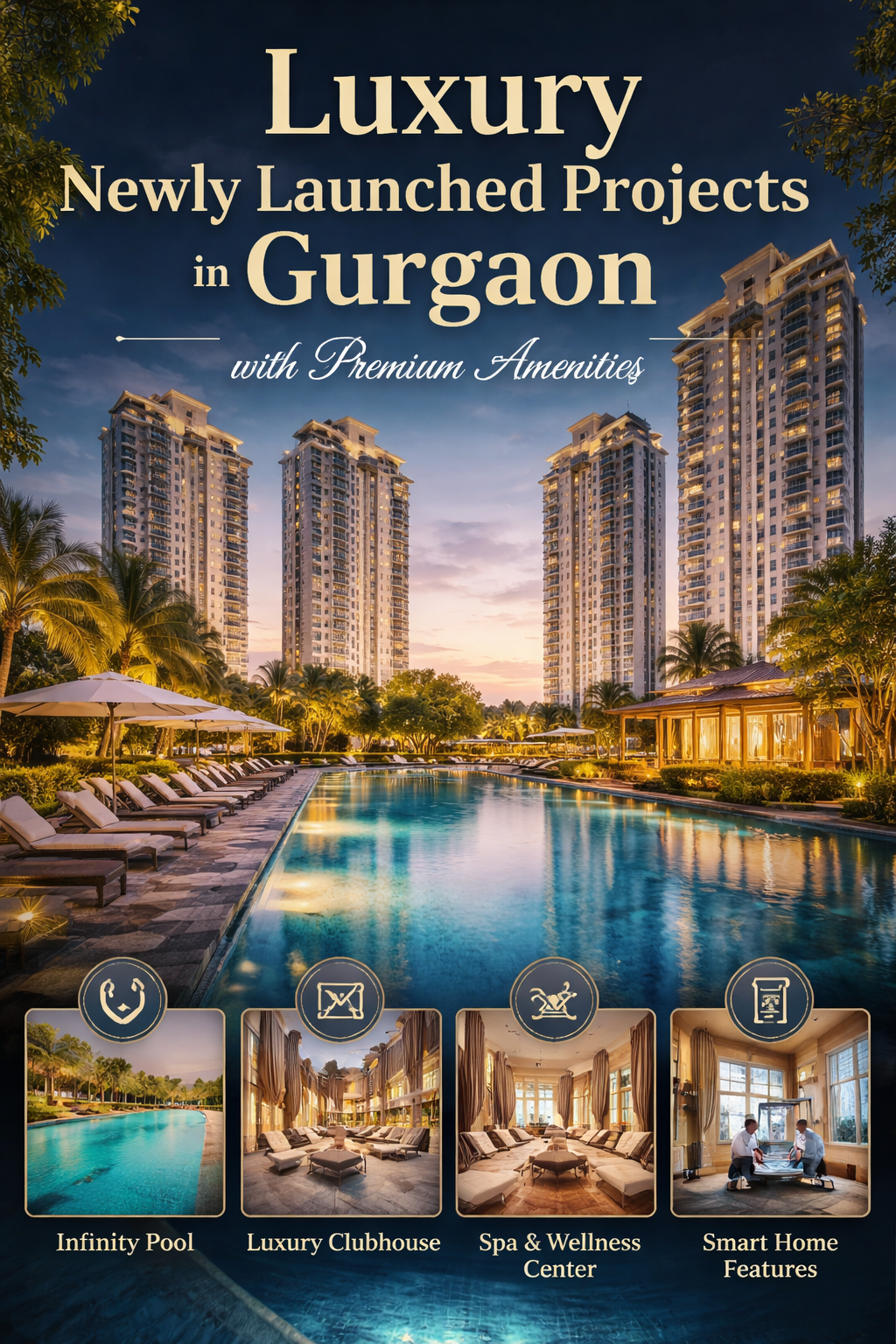 Luxury Newly Launched Projects in Gurgaon with Premium Amenities