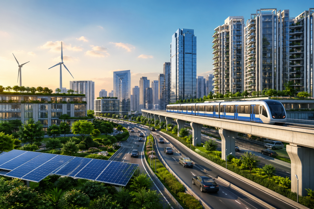 Smart Infrastructure Development in Gurgaon: Transforming the Future of Urban Living