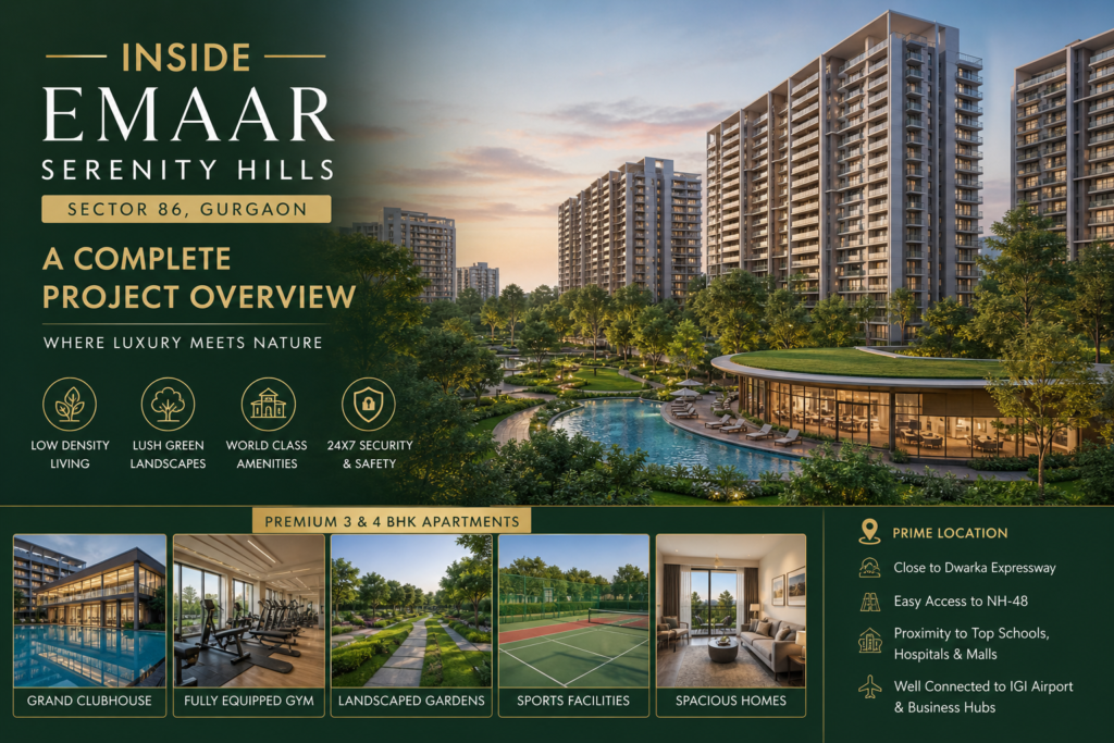 Inside Emaar Serenity Hills Sector 86: A Complete Project Overview