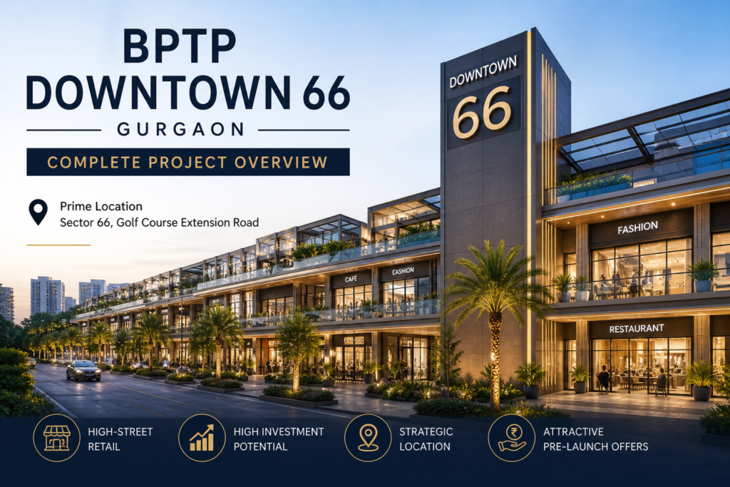 “BPTP Downtown 66 Gurgaon: Complete Project Overview”