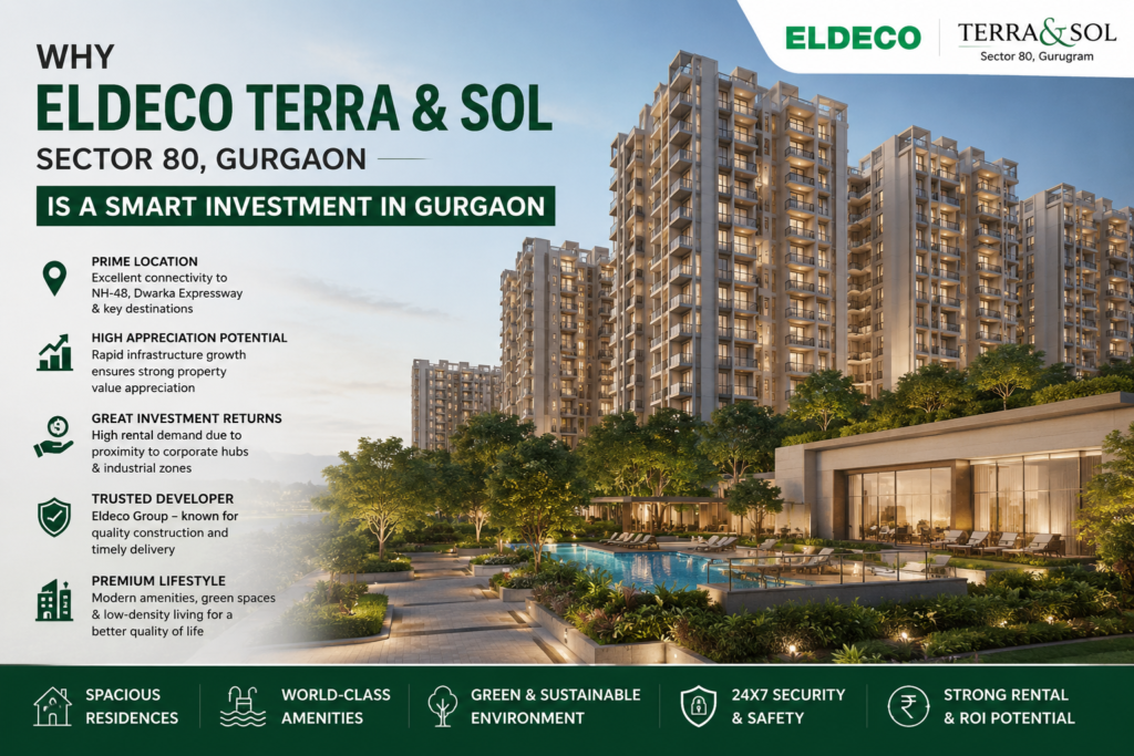 Why Eldeco Terra & Sol Sector 80 is a Smart Investment in Gurgaon