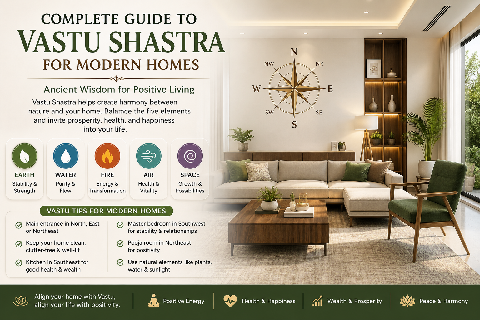 Complete Guide to Vastu Shastra for Modern Homes