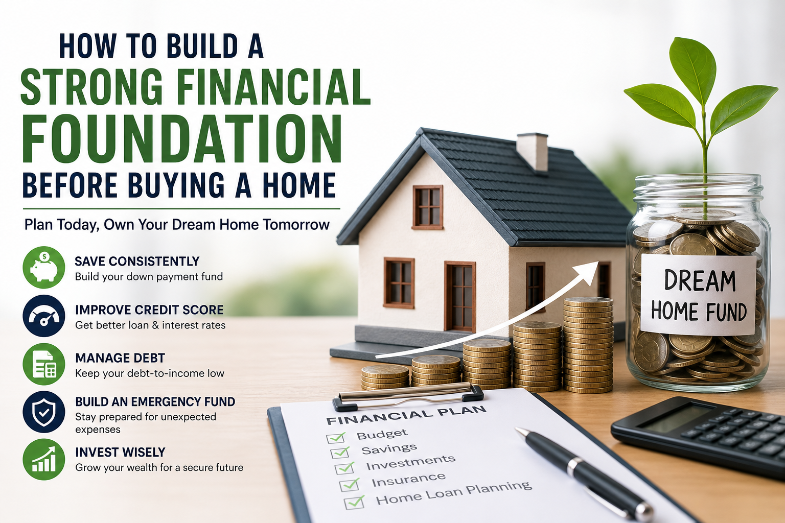 How to Build a Strong Financial Foundation Before Buying a Home