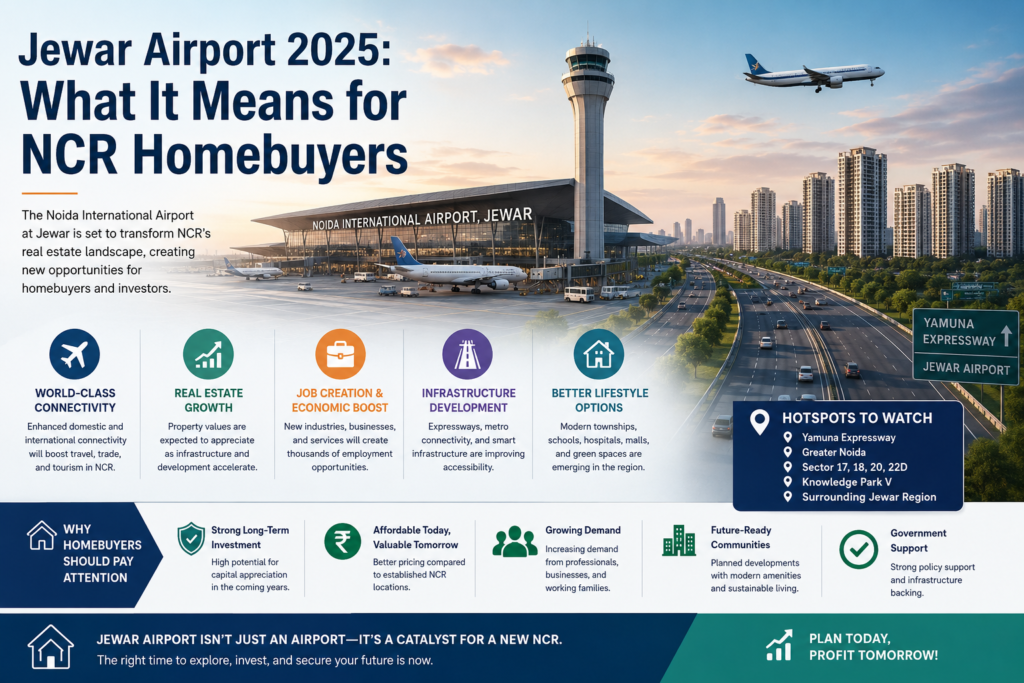How Jewar Airport Is Reshaping Homebuying in NCR