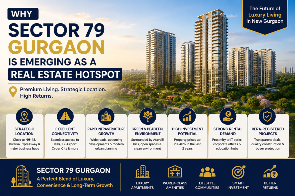 Why Sector 79 Gurgaon is Emerging as a Real Estate Hotspot