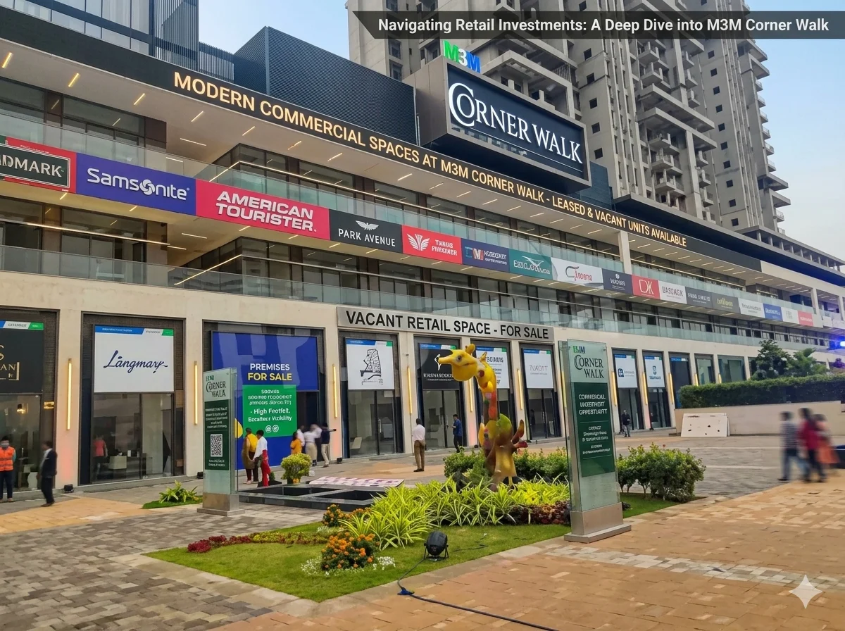Why M3M Corner Walk is a Hotspot for Commercial Investment