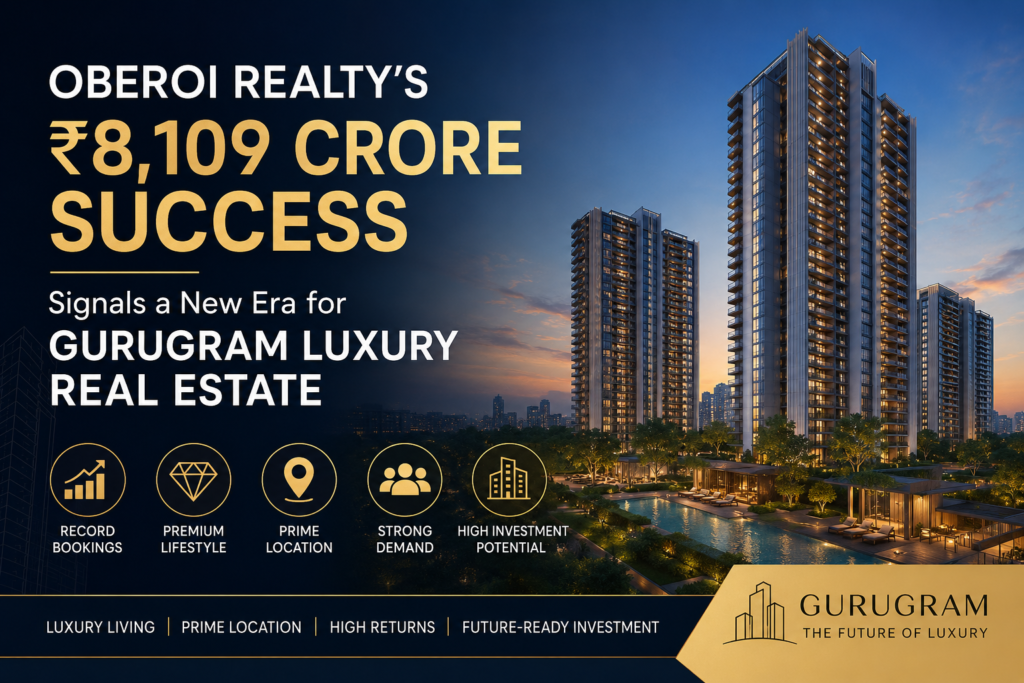 Why Oberoi Realty’s ₹8,109 Crore Success Signals a New Era for Gurugram Luxury Real Estate