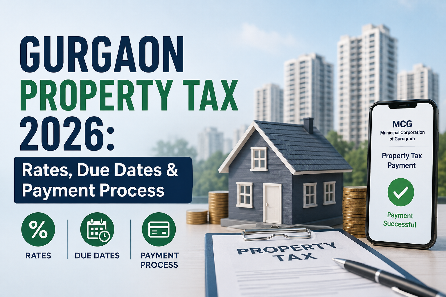 Gurgaon Property Tax 2026: Rates, Due Dates & Payment Process