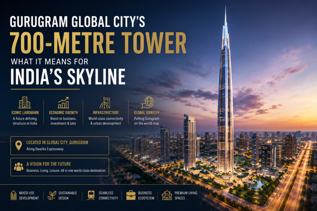 Gurugram Global City’s 700-Metre Tower: What It Means for India’s Skyline