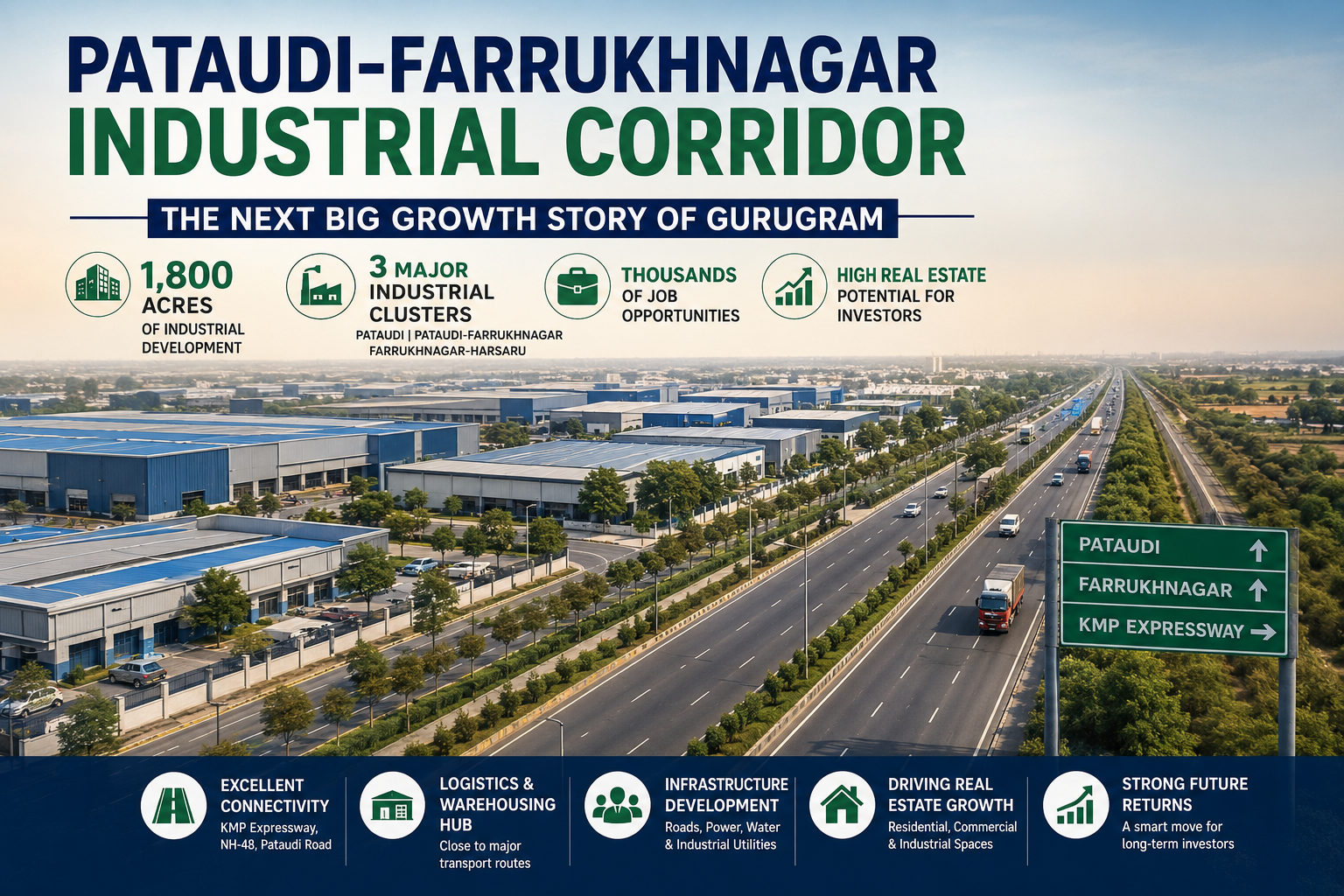 Pataudi-Farrukhnagar Industrial Corridor: The Next Big Growth Story of Gurugram