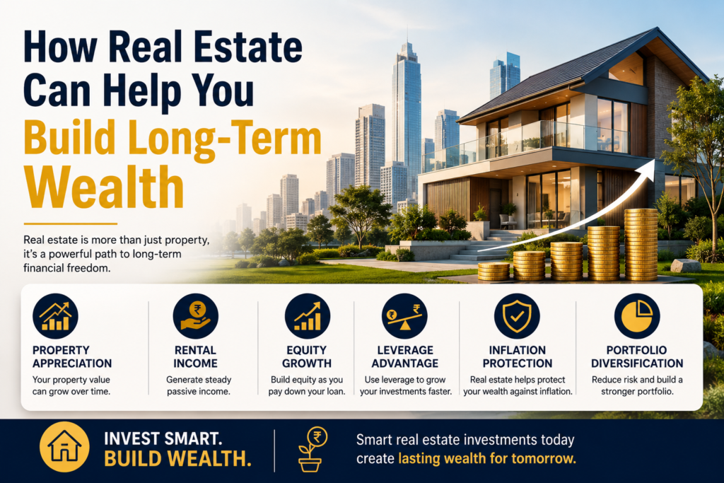 How Real Estate Can Help You Build Long-Term Wealth