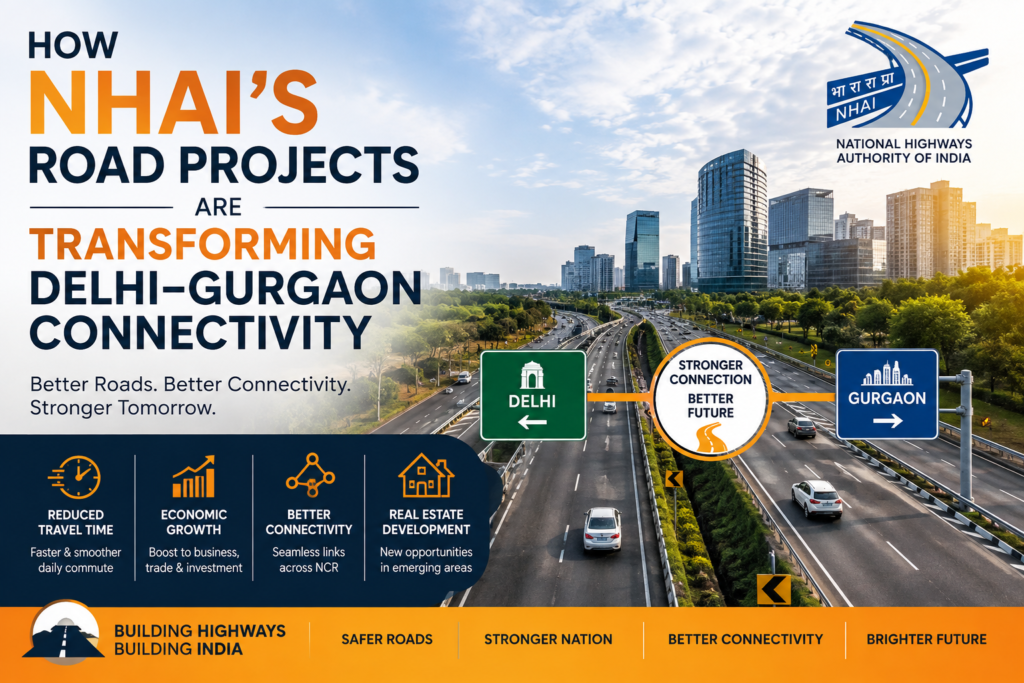 How NHAI’s Road Projects Are Transforming Delhi–Gurgaon Connectivity