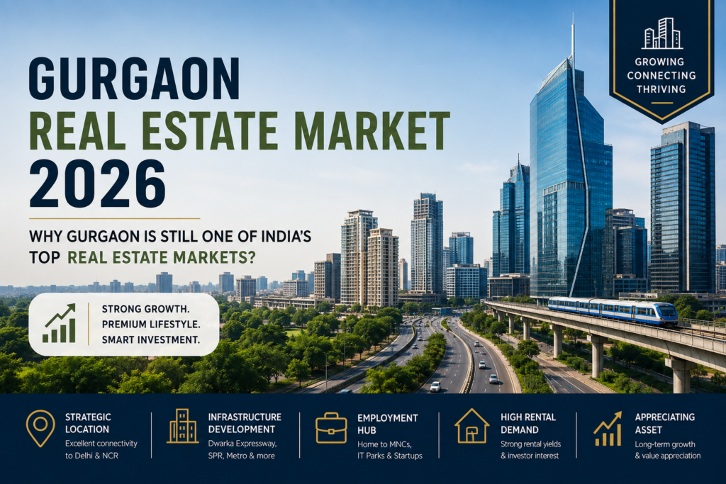 Why Gurgaon Is Still One of India’s Top Real Estate Markets in 2026?