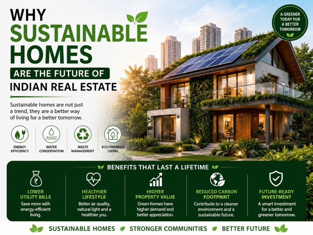 Why Sustainable Homes Are the Future of Indian Real Estate