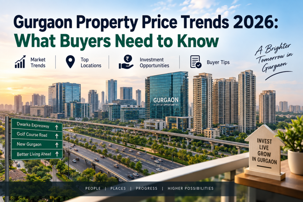 Gurgaon Property Price Trends 2026: What Buyers Need to Know