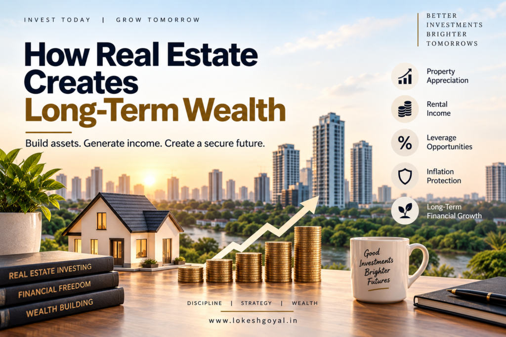 How Real Estate Creates Long-Term Wealth