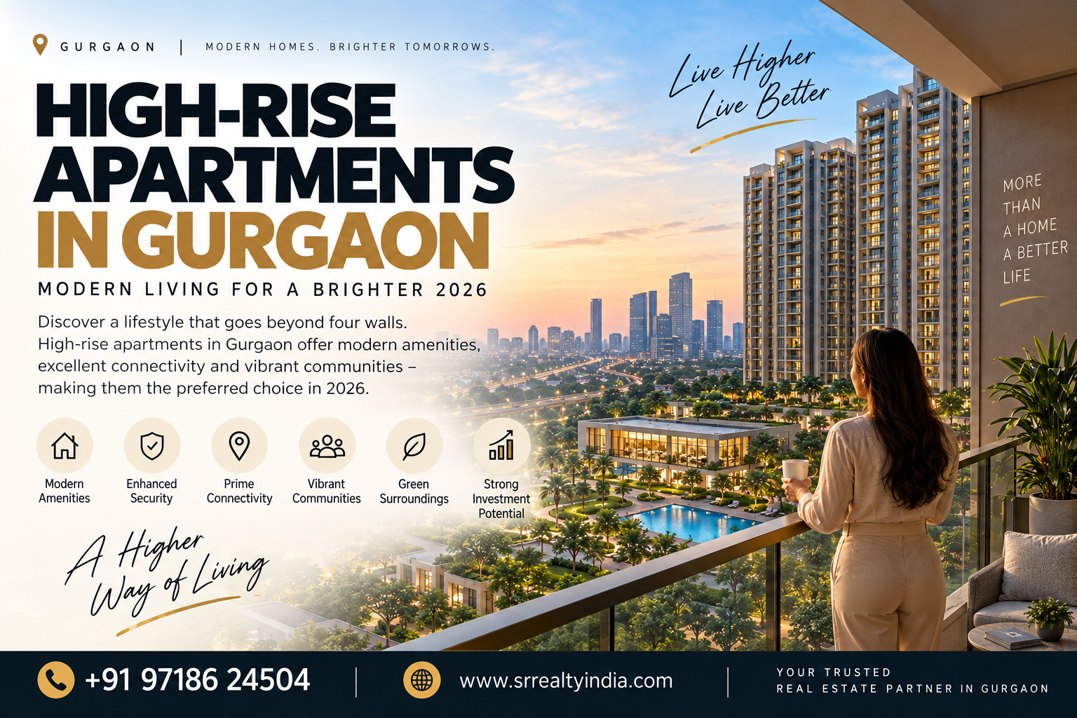 Why High-Rise Apartments Are Becoming Popular in Gurgaon in 2026