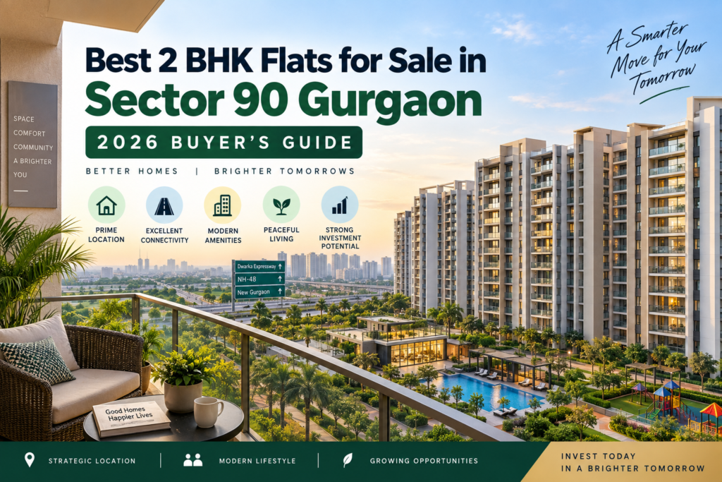 Best 2 BHK Flats for Sale in Sector 90 Gurgaon: 2026 Buyer’s Guide