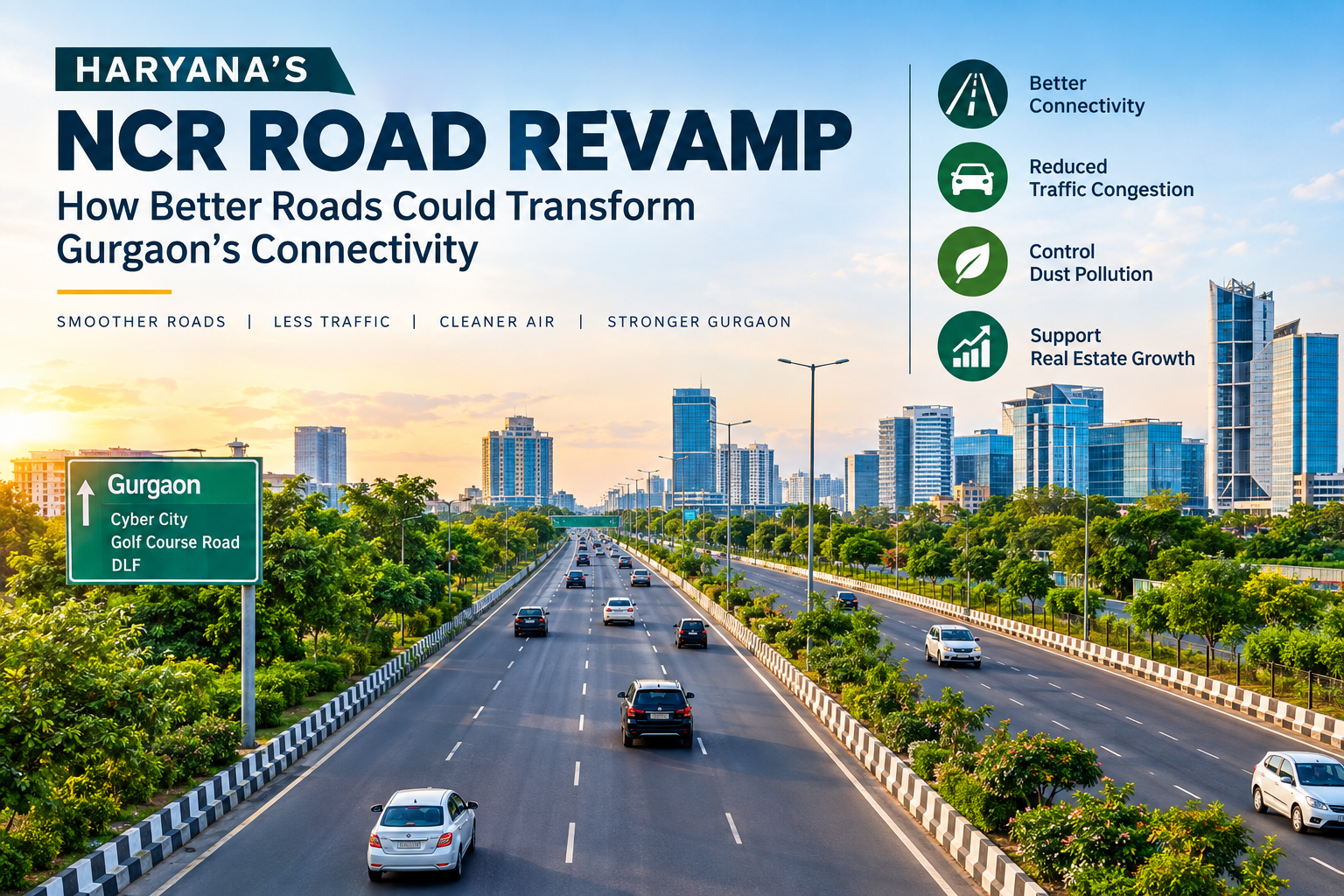 Haryana’s NCR Road Revamp: How Better Roads Could Transform Gurgaon’s Connectivity