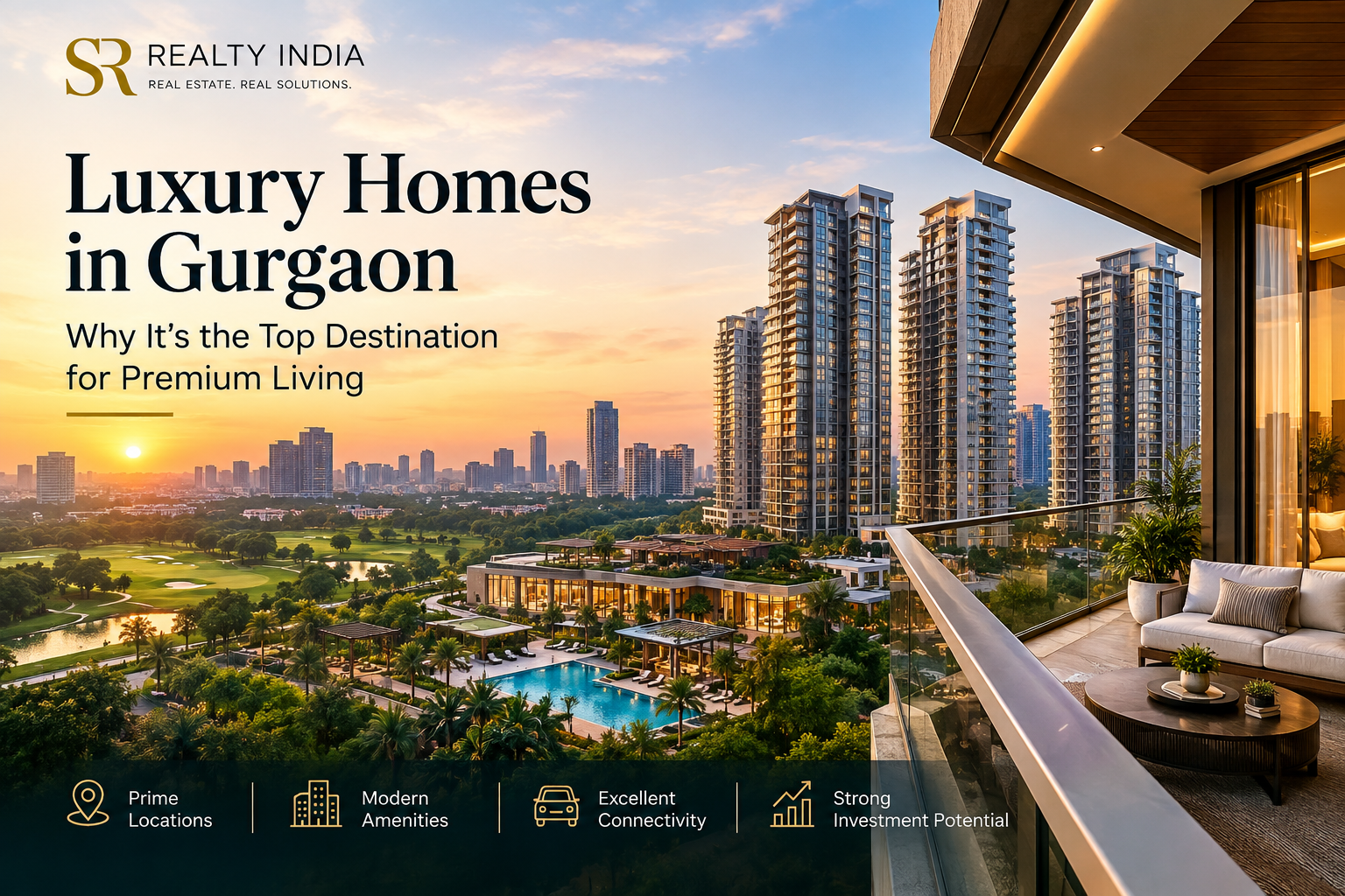 Why Gurgaon Is Becoming India’s Leading Destination for Luxury Homes